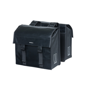 Sacoche double vélo Basil Urban Load Noir 53L