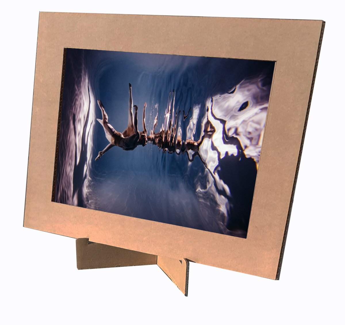 Chevalet présentoir en carton – Image 3