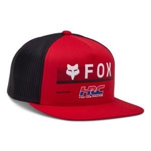 Casquette FOX X HONDA Snapback – Rouge