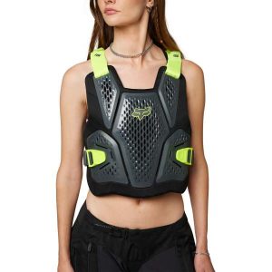 Protection gilet dorsale FOX Raceframe Impact D3O Dark Shadow
