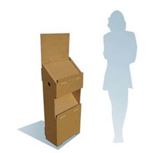 Pupitre en carton – Pratique et écologique pour vos présentations