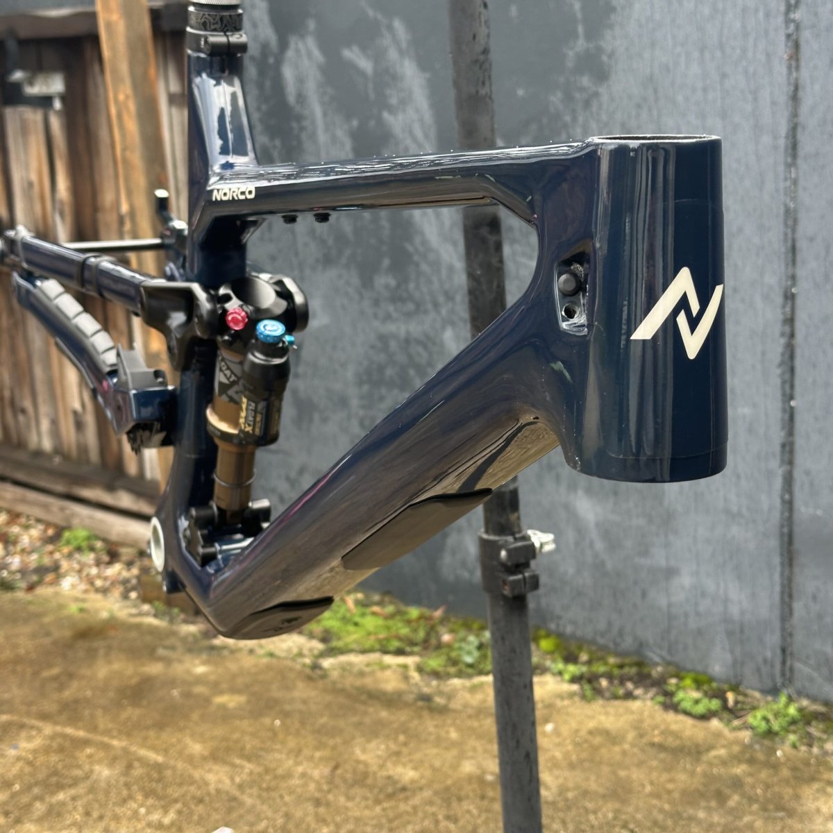 Kit cadre Norco Optic – High Pivot HP – Raw Fast Blue – 2025 – Image 7
