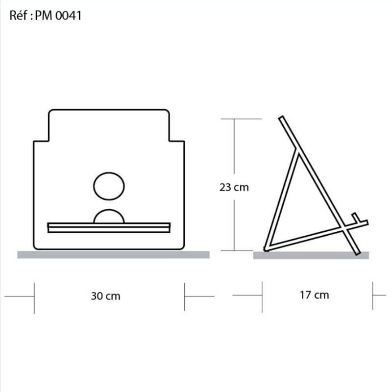 Présentoir Chevalet A4 pour Tablette Tactile LCD : un support malin, écolo et pratique – Image 3