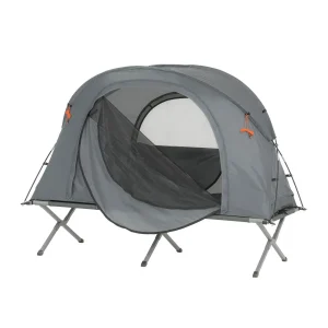 Lit de camp avec tente intégrée – Kit complet camping