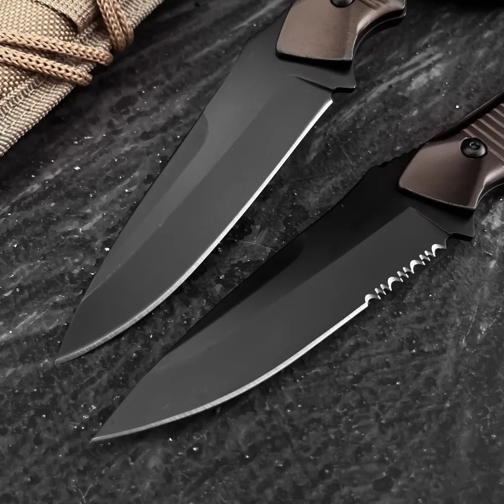 Couteau bushcraft 440C lame fixe camping survie – Image 4