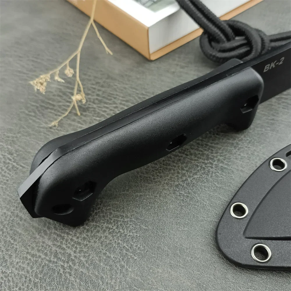 Couteau bushcraft lame fixe 8Cr13Mov camping survie – Image 6