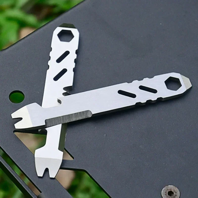Barre multifonction acier 5-en-1 pour dépannages outdoor – Image 8