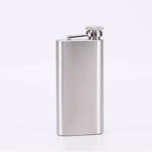 Flasque carrée acier 304 anti-fuite 150ml