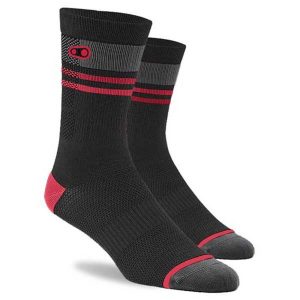 Chaussettes CRANKBROTHERS Icon MTB – Black/Red