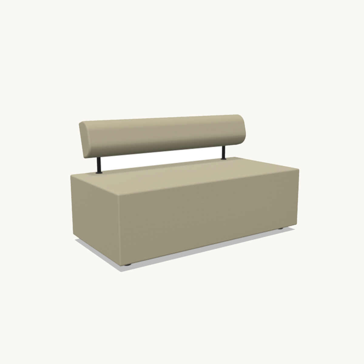 Banquette Kreativ avec dossier