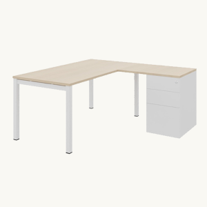 Bureau Optim avec retour Caisson