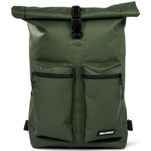 Sacoche Vélo URBAN PROOF RollTop Convertible En Sac à Dos – 20L – Vert Kaki