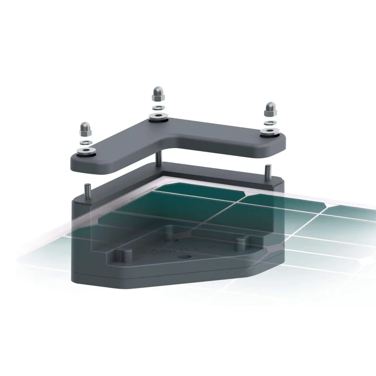 Fixation panneau solaire 30mm Unifix 1.C30 – Image 2