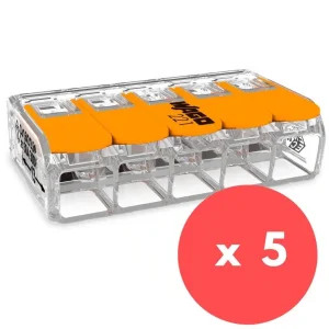 WAGO 221-615 : Lot de 5